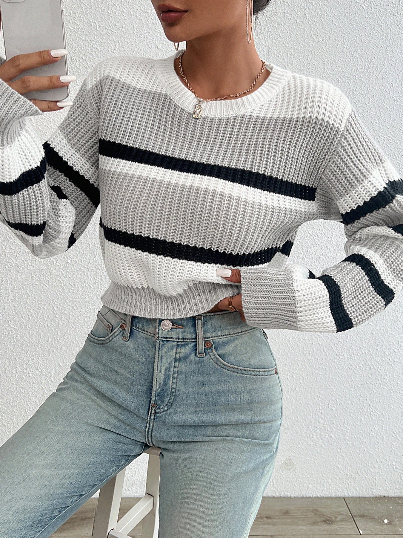 Home & Grey™ Knitted Autumn Sweater